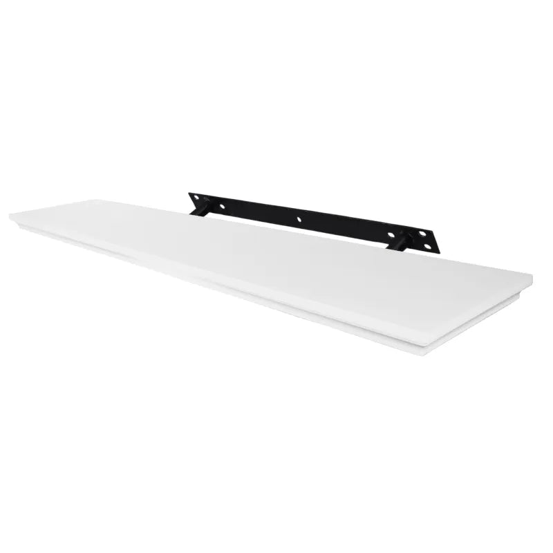 Concealed Floating Bookshelf - Classic - 3-Pack - Matte White - 31-1/2 inch (800 mm)