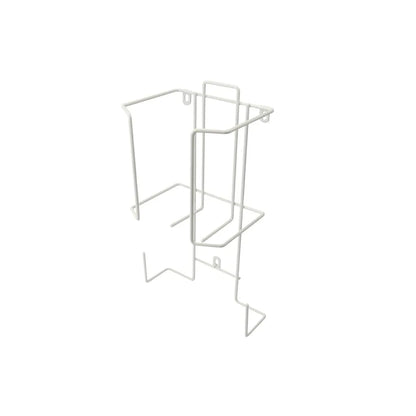 Wall-Mount Iron Holder – White
