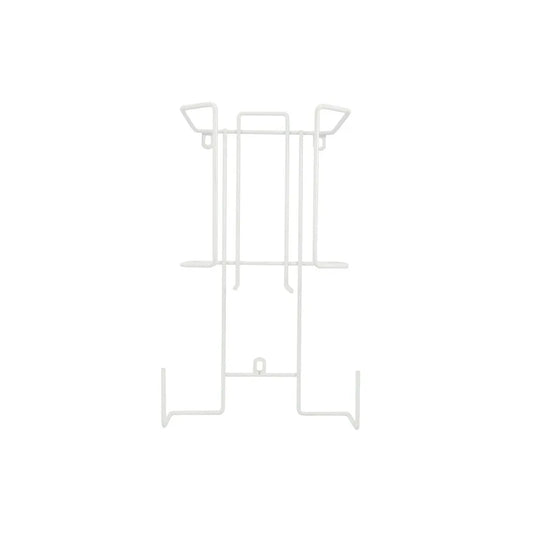 Wall-Mount Iron Holder – White