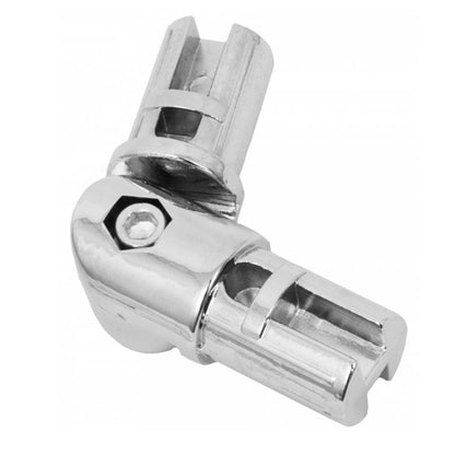 1 inch Pipe Hinge Connector, Chrome NTP 