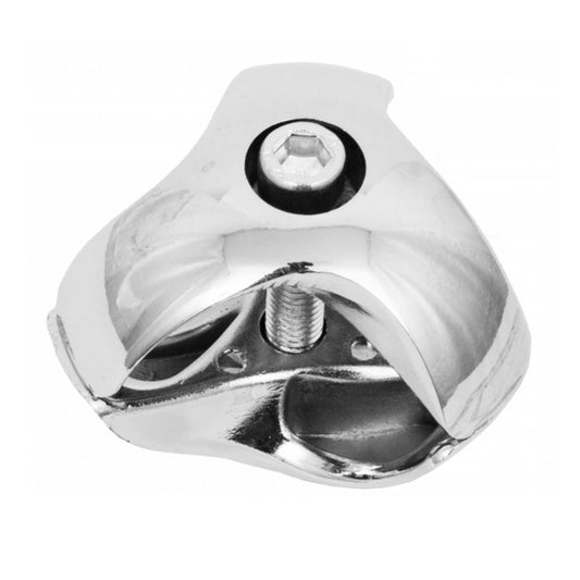 1 inch Triple Connector, Chrome NTP Left 