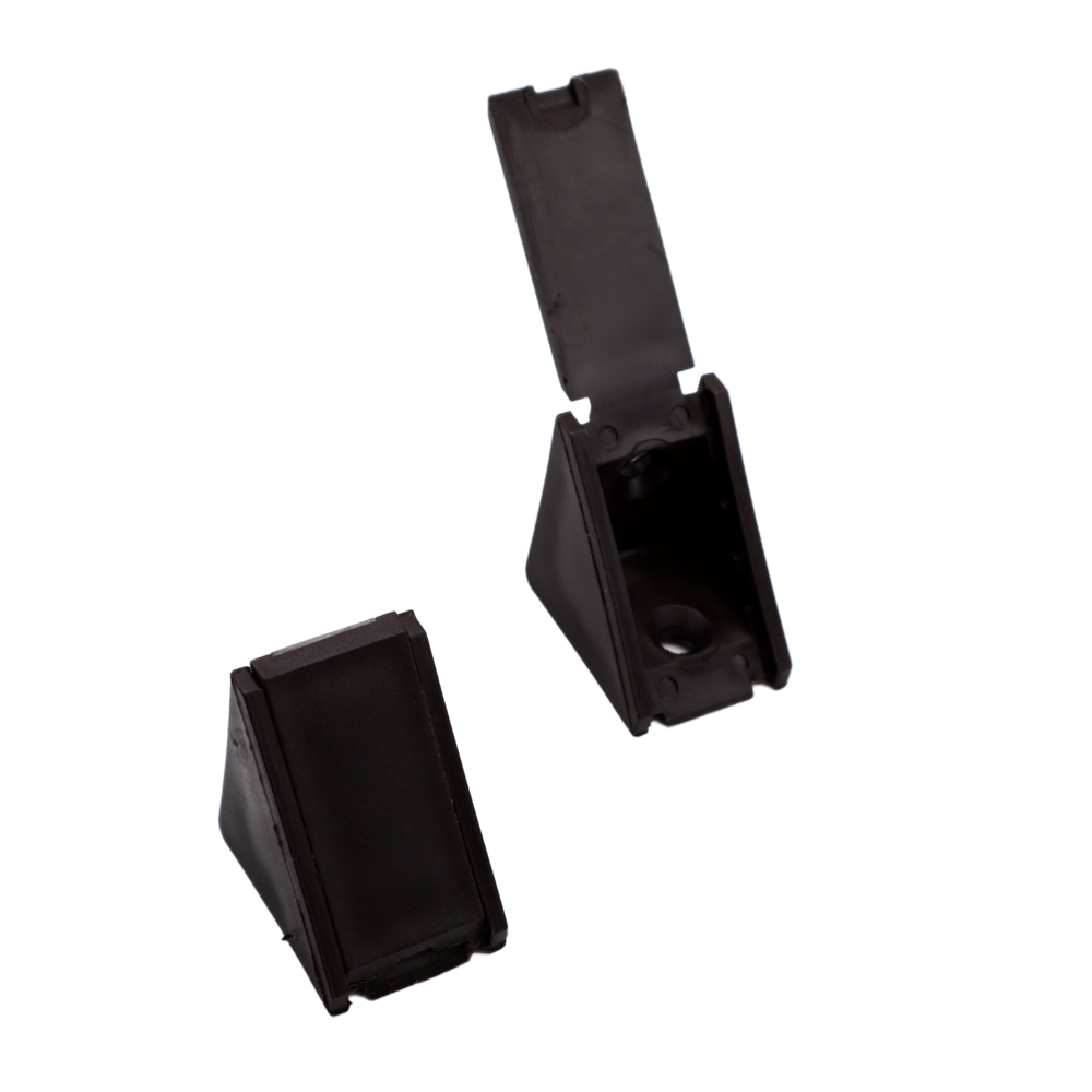 Cabinet corner braces plastic - Black 1000pcs