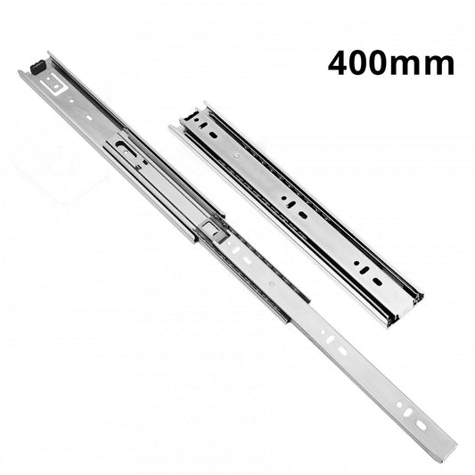 16 inch drawer slides ball bearing H45 (right and left side) Furnica 