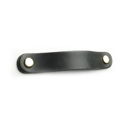 Leather handle rounded 96mm - 128mm