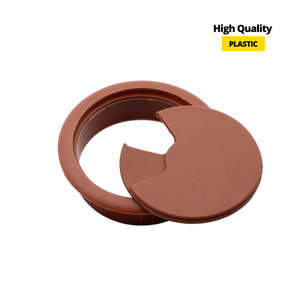 Plastic Desk Grommet 2-3/8 inch, Brown (2) – Furnica