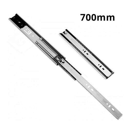 28 inch drawer slides auto-lock H45 (right and left side) Furnica 