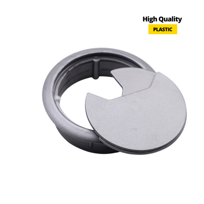 Plastic Desk Grommet 2-3/8 inch, Metallic (2) – Furnica