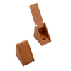 Cabinet corner braces plastic - Light Brown 1000pcs