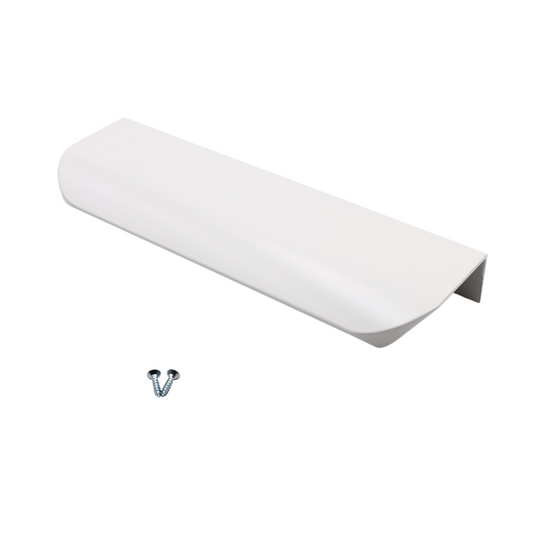 Edge Grip Round Profile Handle 5-1/16 inch (5-13/16 inch total length) - White