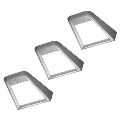 3 Top Cabinet LED Lamps + Power Supply (F04) Furnica Aluminum EU 