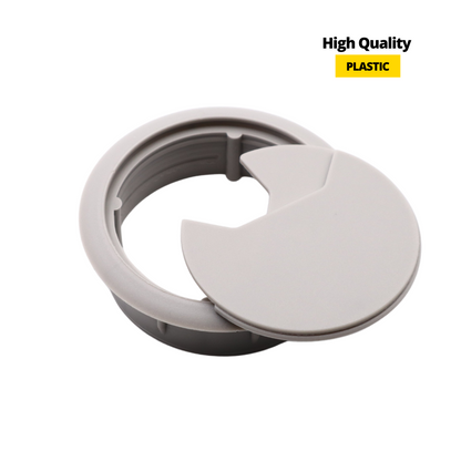 Plastic Desk Grommet 2-3/8 inch, Grey (2) – Furnica