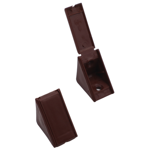 Cabinet corner braces plastic - Dark Brown 1000pcs