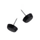 Plastic Furniture Glides Ø5/8 inch with Nail - Black - 50 pcs