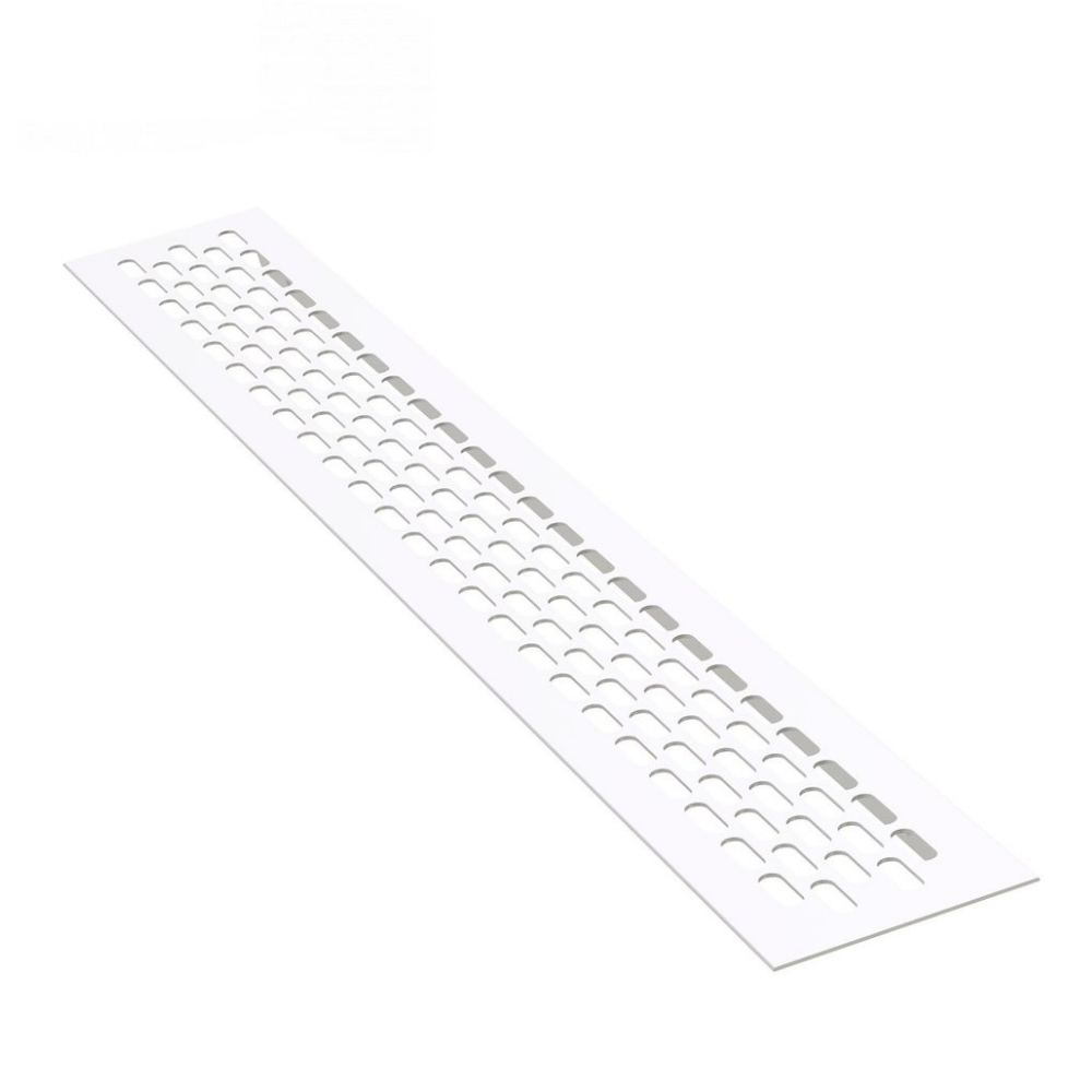 Aluminum Air Vent Grill 18-7/8x3-1/8 inch - White – Furnica