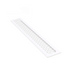 Aluminum Air Vent Grill 19-1/16x2-3/8 inch - White