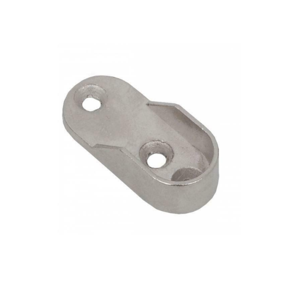 Fixture for 9/16x1-3/16 inch Oval Bar, Nickel