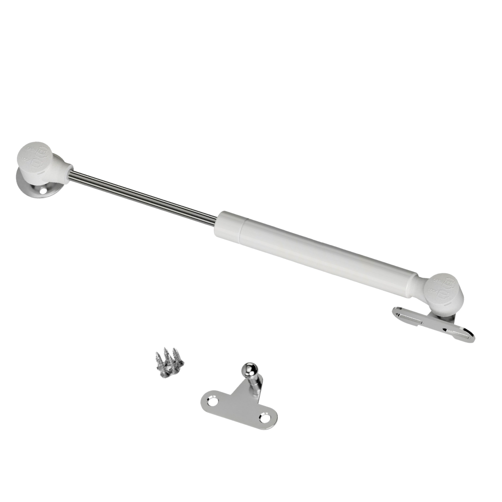 Gas Strut 9-13/16 inch White - 80N – Furnica