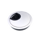 Metal Desk Grommet 2-3/8 inch - Silver