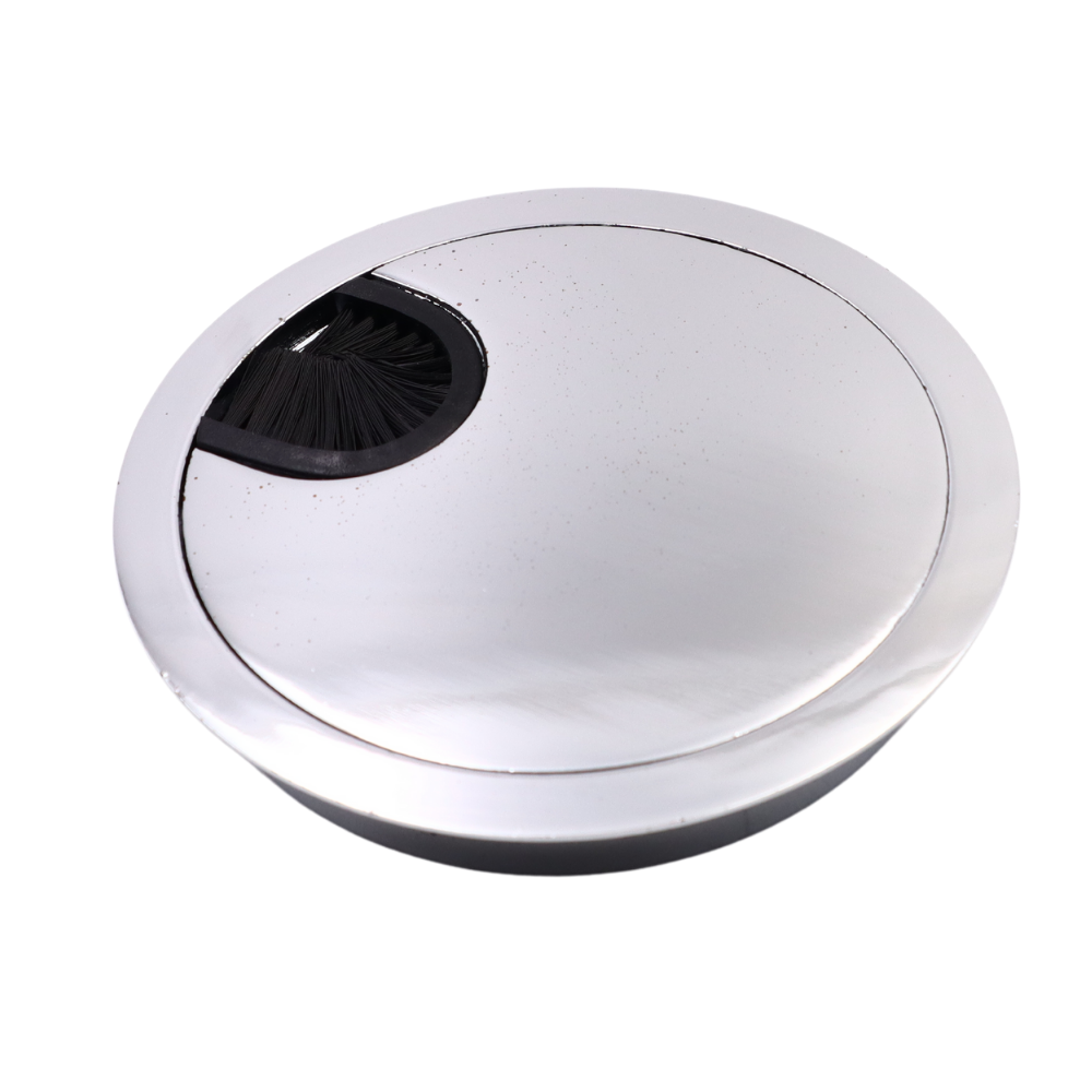 Metal Desk Grommet 3-1/8 inch - Chrome – Furnica