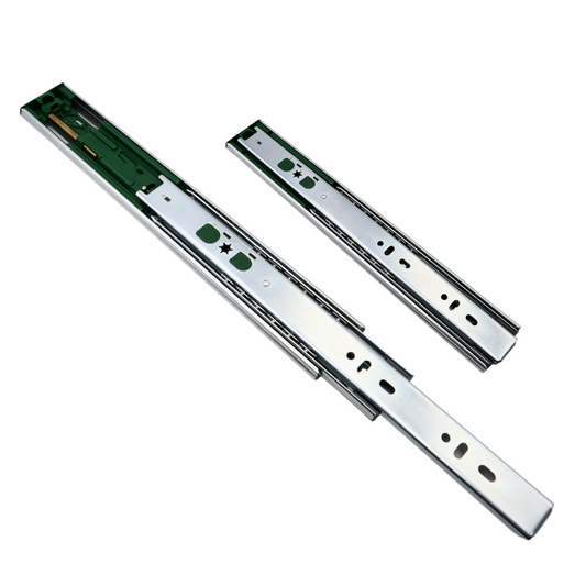 Push-to-Open + Soft Close Ball Bearing Slides (left and right), H45 - 20 inch
