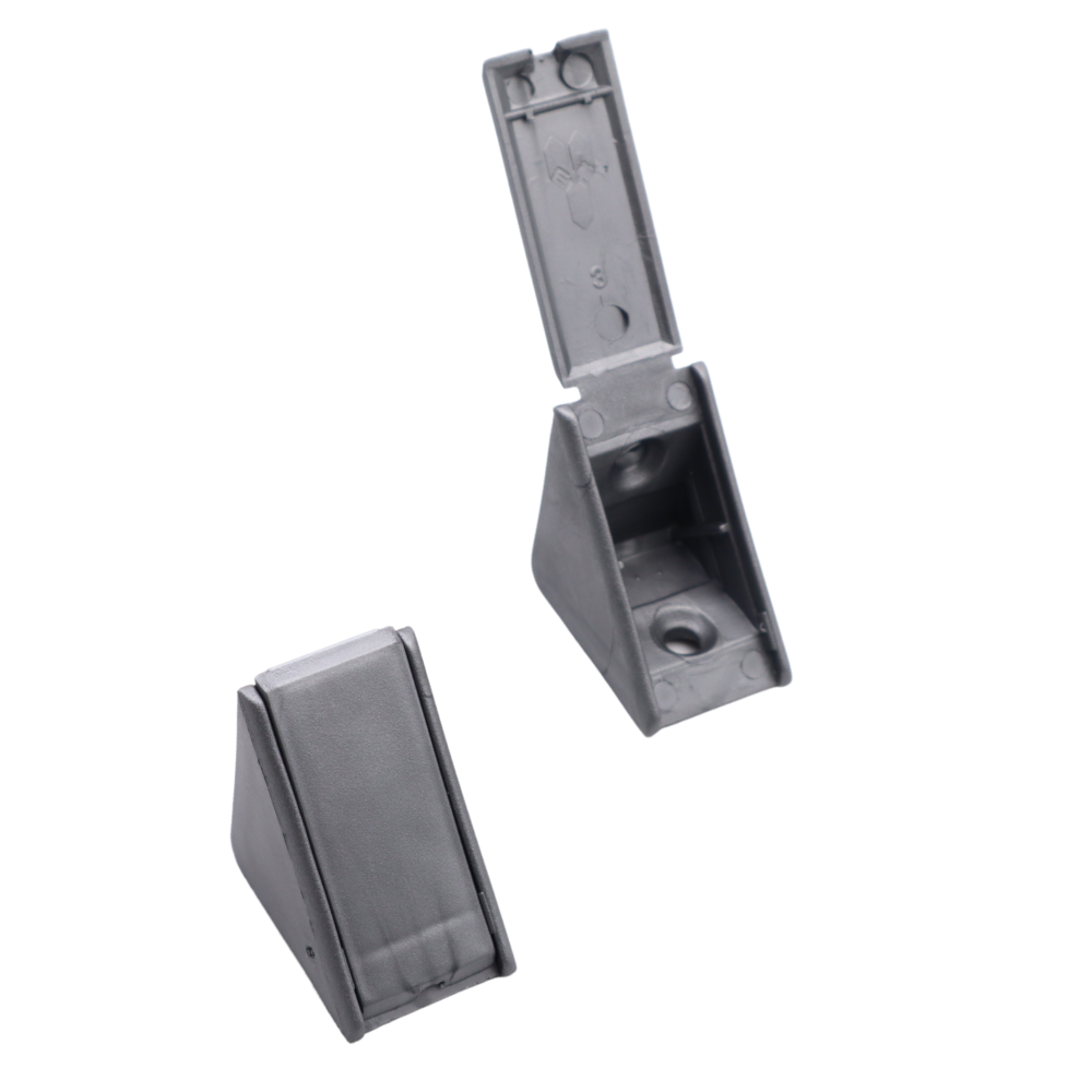 Cabinet corner braces plastic - Metallic 200pcs