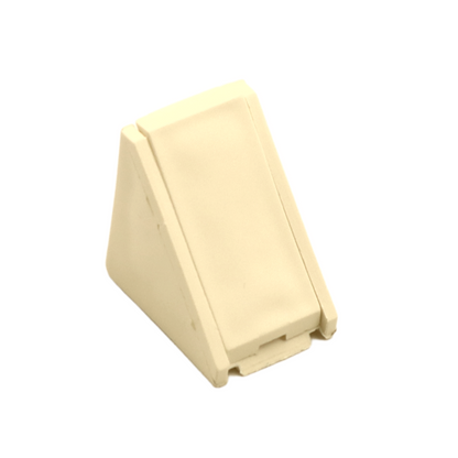 Cabinet corner braces plastic - Vanilla 100pcs