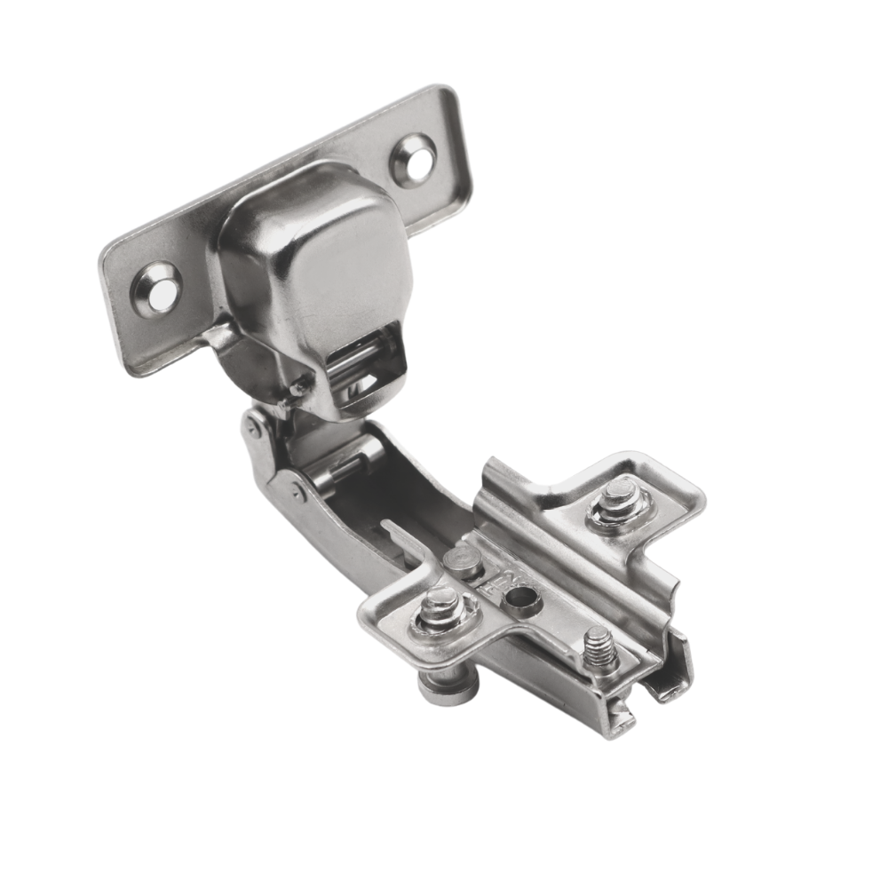 Hinge, H2 Mounting Plate with EURO Screws, Parallel Doors (3) – Furnica