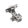 Soft-Close Hinge, H0 Mounting Plate with EURO Screws, Flush Doors