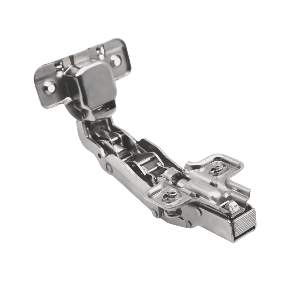 165° Soft-Close Hinge, H2 Mounting Plate with EURO Screws, Overlay Doors (3) – Furnica