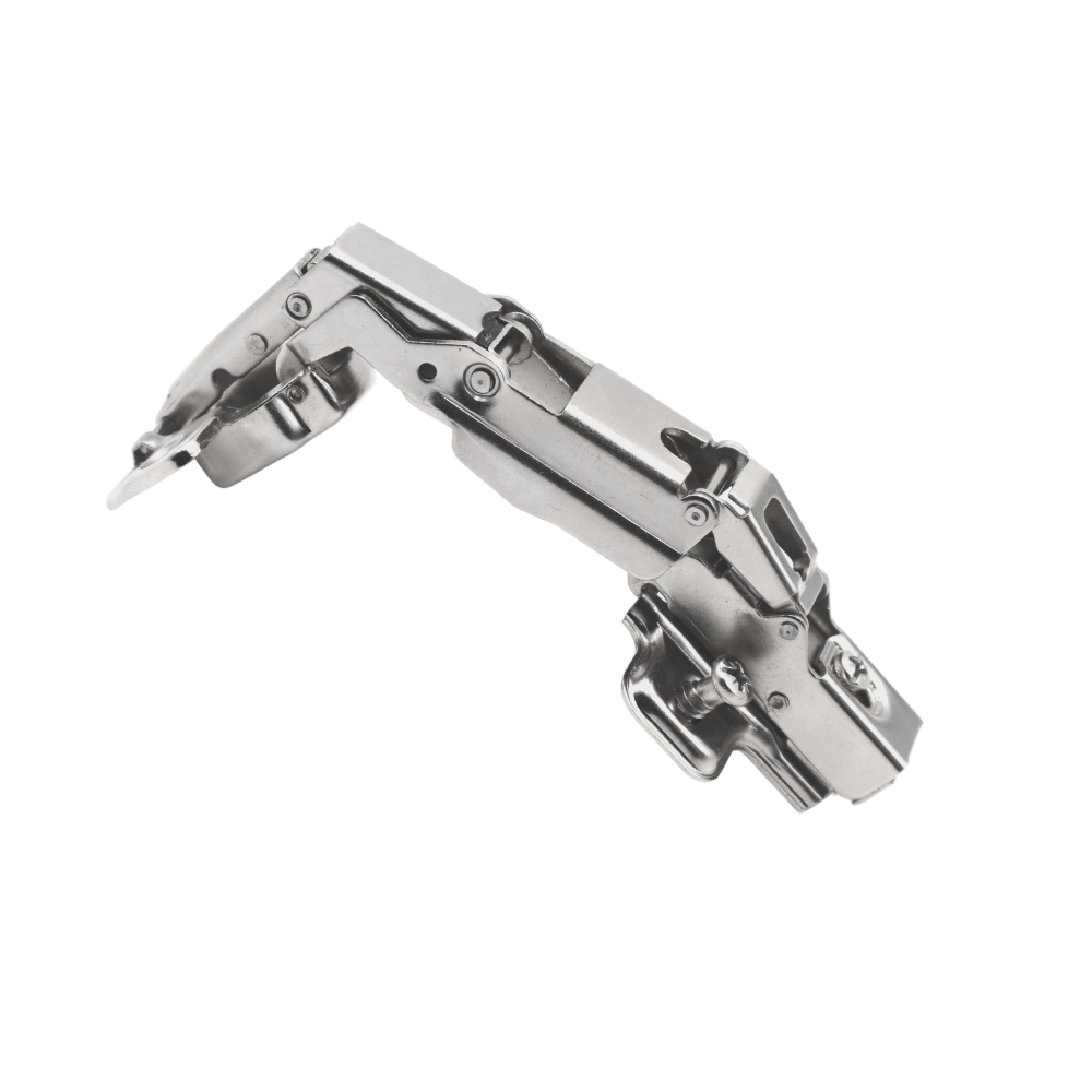 165° Soft-Close Hinge, H2 Mounting Plate with EURO Screws, Overlay Doors (4) – Furnica