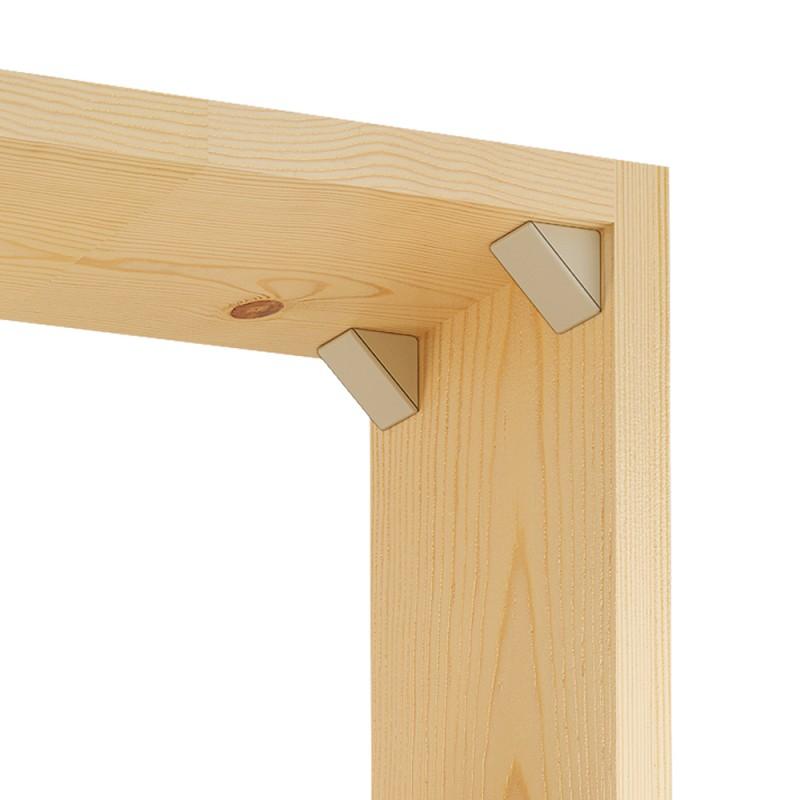 Cabinet corner braces plastic - Cream 200pcs Furnica 