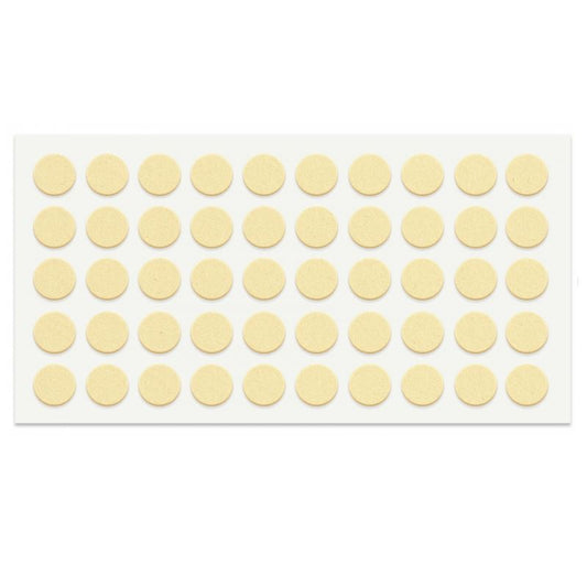 Cabinet door bumper - self-adhesive - 3/8 inch Beige - 50pcs NTP Beige 