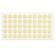 Cabinet door bumper - self-adhesive - 3/8 inch Beige - 50pcs NTP Beige 