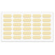 Cabinet door bumper - self-adhesive - 5/16x7/8 inch Beige - 30pcs NTP Beige 