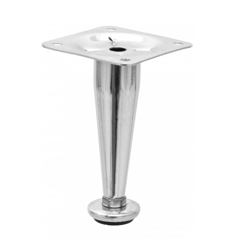 Conical Furniture Leg H 3-15/16 inch - Chrome NTP 