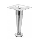 Conical Furniture Leg H 3-15/16 inch - Chrome