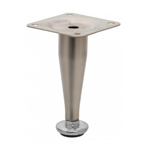 Conical Furniture Leg H 3-15/16 inch - Satin NTP 