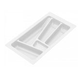 Cutlery Tray for Drawer, Cabinet Width: 11-13/16 inch, Depth: 16-15/16 inch , White