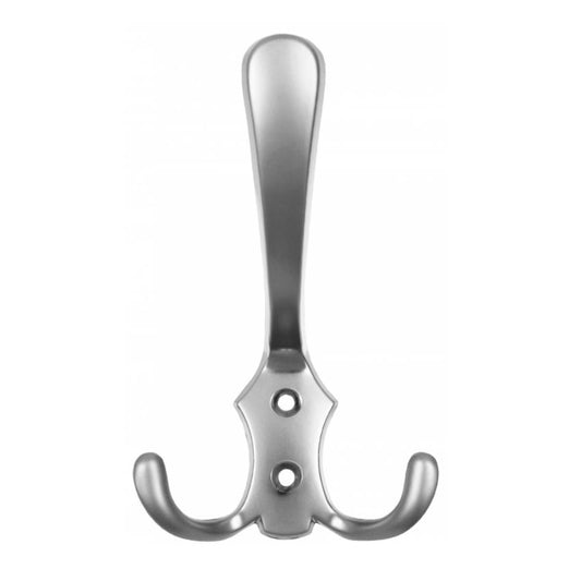 Double robe hook - Aluminium WP03 NTP Aluminum 