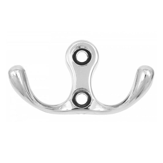 Double robe hook - Chrome WP01 NTP Chrome 
