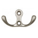 Double robe hook - Satin WP01 NTP Satin 