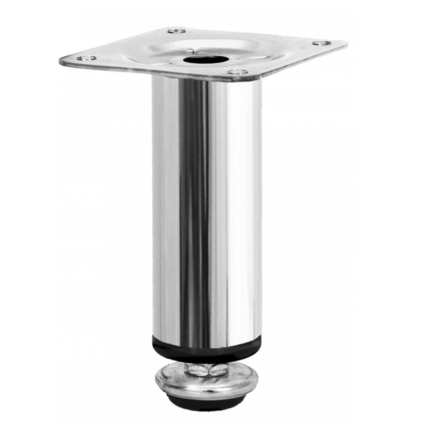 Furniture Leg 3-15/16 inch - Chrome NTP 
