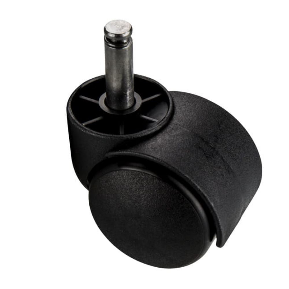 Furniture plastic swivel wheel with mounting pin 3/8 inch - Ø1-15/16 inch Furniture wheels ATM 