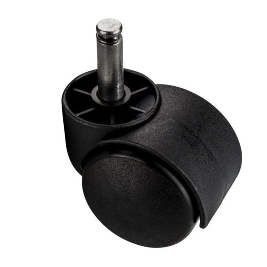 Furniture plastic swivel wheel with mounting pin 3/8 inch - Ø1-15/16 inch Furniture wheels ATM 