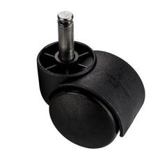 Furniture plastic swivel wheel with mounting pin 3/8 inch - Ø1-15/16 inch