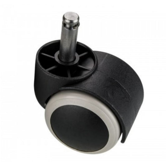 Furniture rubber swivel wheel with mounting pin 3/8 inch - Ø1-15/16 inch Furniture wheels ATM 