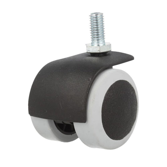 Furniture rubber swivel wheel with thread Ø1-9/16 inch Furniture wheels ATM 