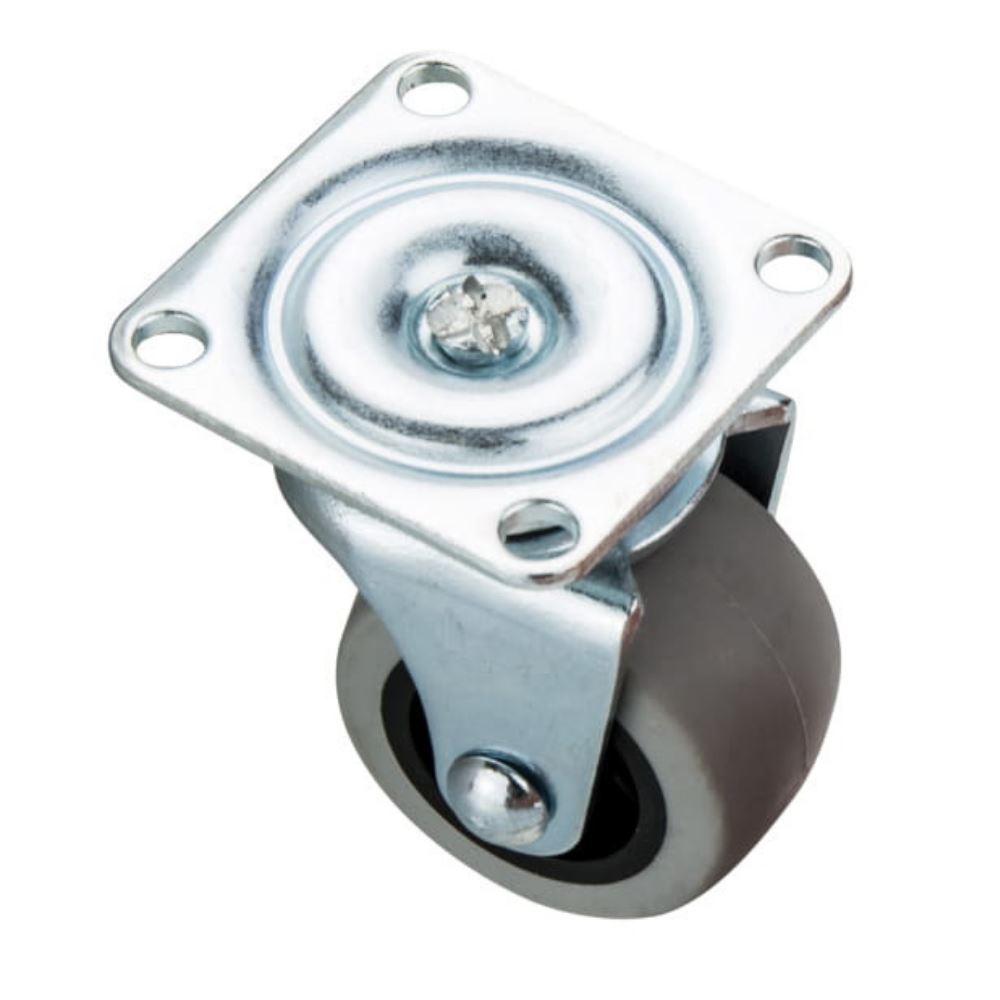 Furniture rubber wheel with bearing Ø40mm Furniture wheels ATM 