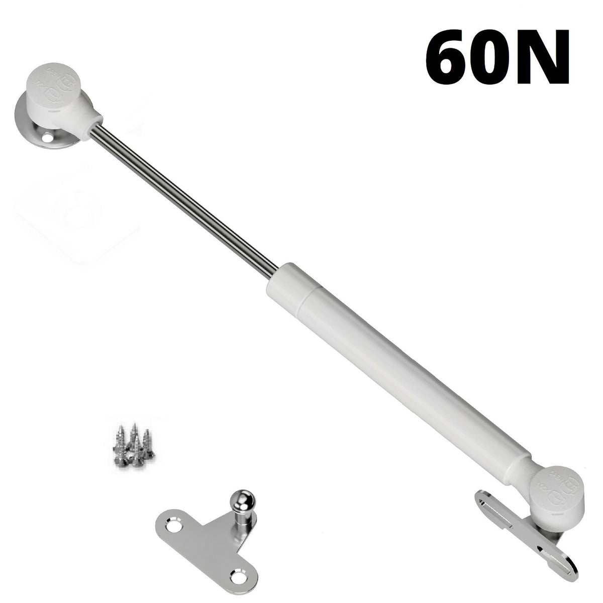 Gas Strut 9-13/16 inch White - 60N Furnica 60N 