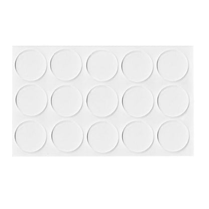 Glass protective pads - 7/8x1/16 inch - 15pcs NTP Ø22x2.0mm - 15pcs 